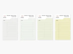 File Folder Sticky Note
