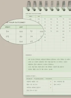 Flow Spiral Standing Study Planner