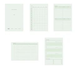 Flow Spiral Standing Study Planner