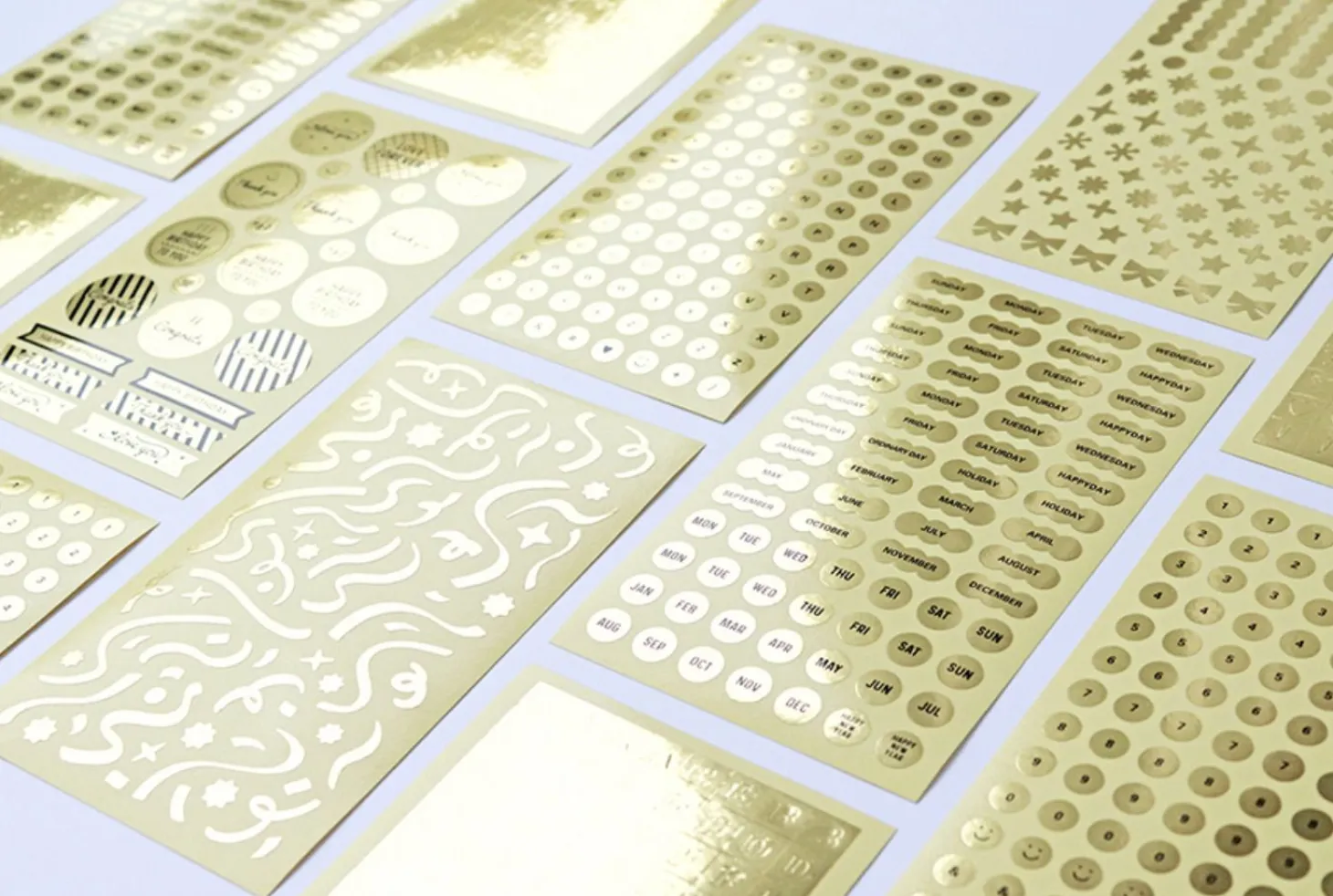 Gold Deco Sticker