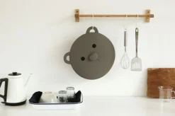 Gray Bear Silicone Pot Lid