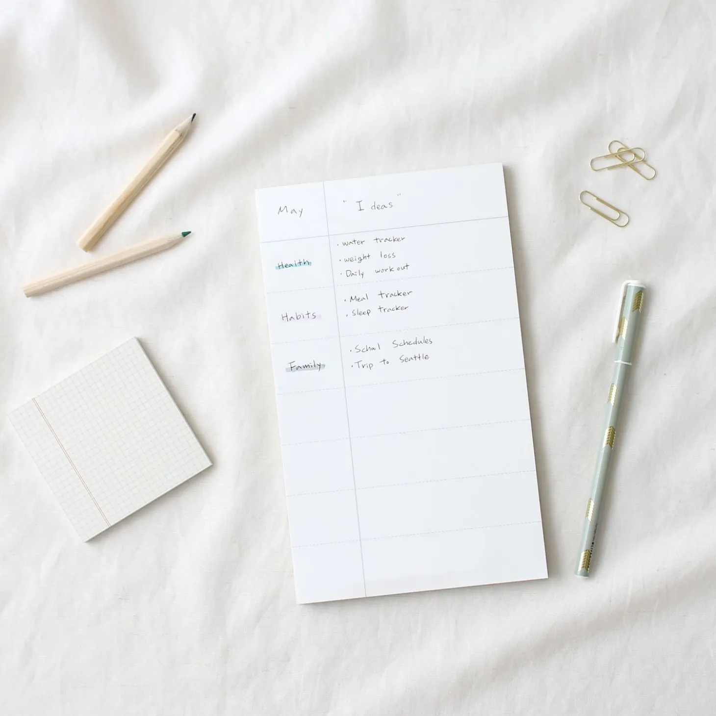 Grid Pattern Sticky Note v1
