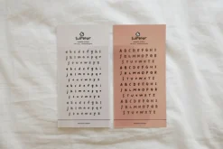 Handwriting #1 Alphabet Deco Sticker