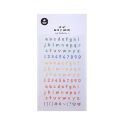 Handwriting #3 Alphabet Deco Sticker