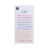 Handwriting #4 Alphabet Deco Sticker