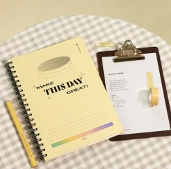 Hardcover B5 Index Lined Notebook