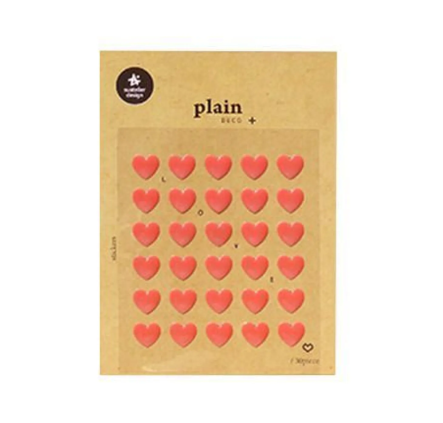 Heart Epoxy Deco Sticker
