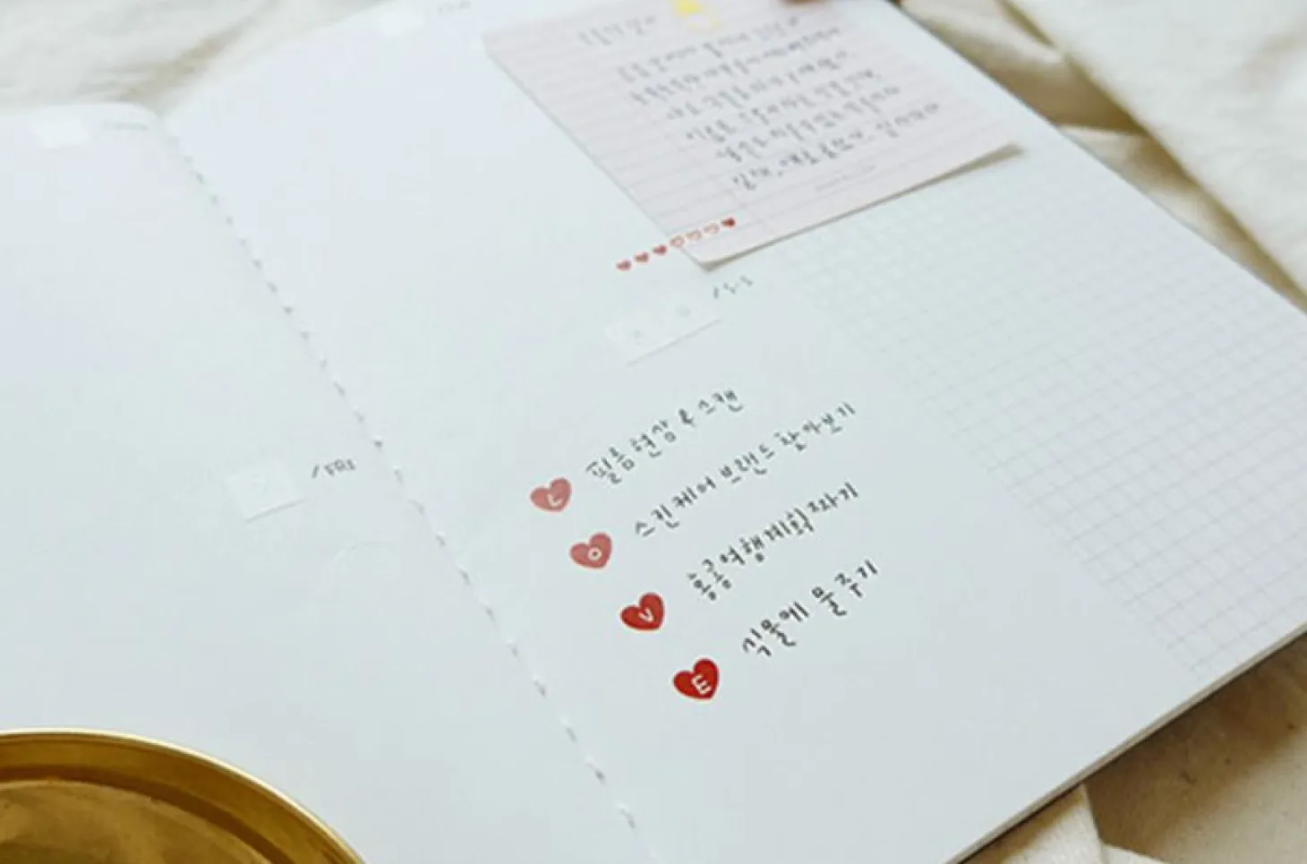 Heart Nail Deco Sticker