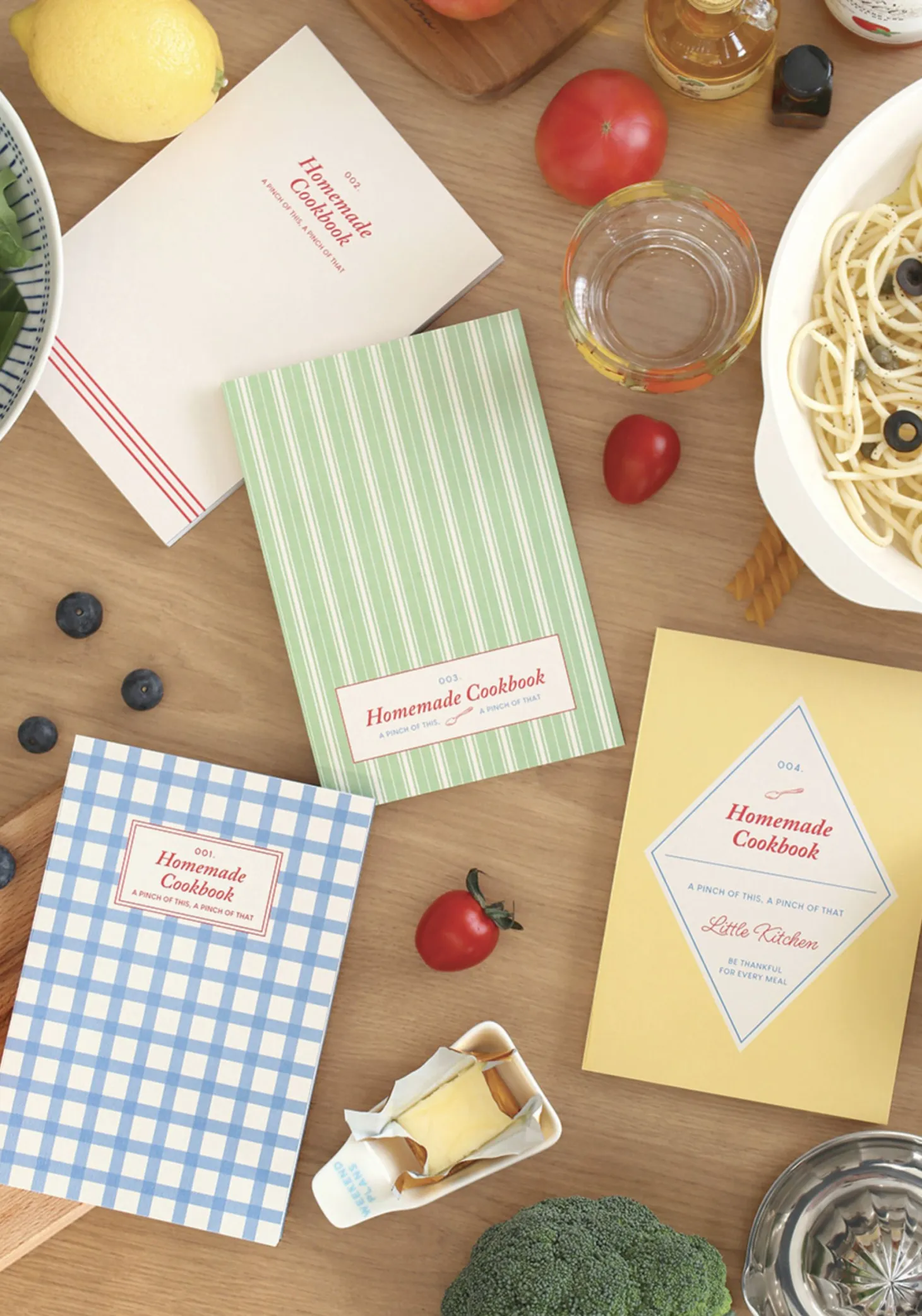Homemade Cookbook Recipe Journal