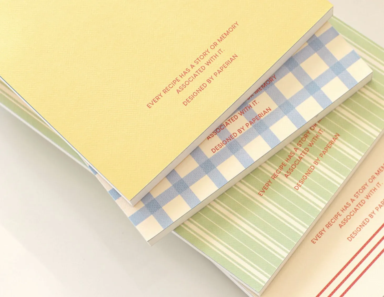 Homemade Cookbook Recipe Journal