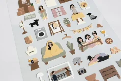 Home Vlog Deco Sticker