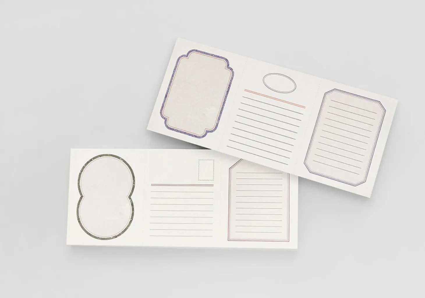 Horizontal Letter Memo Pad