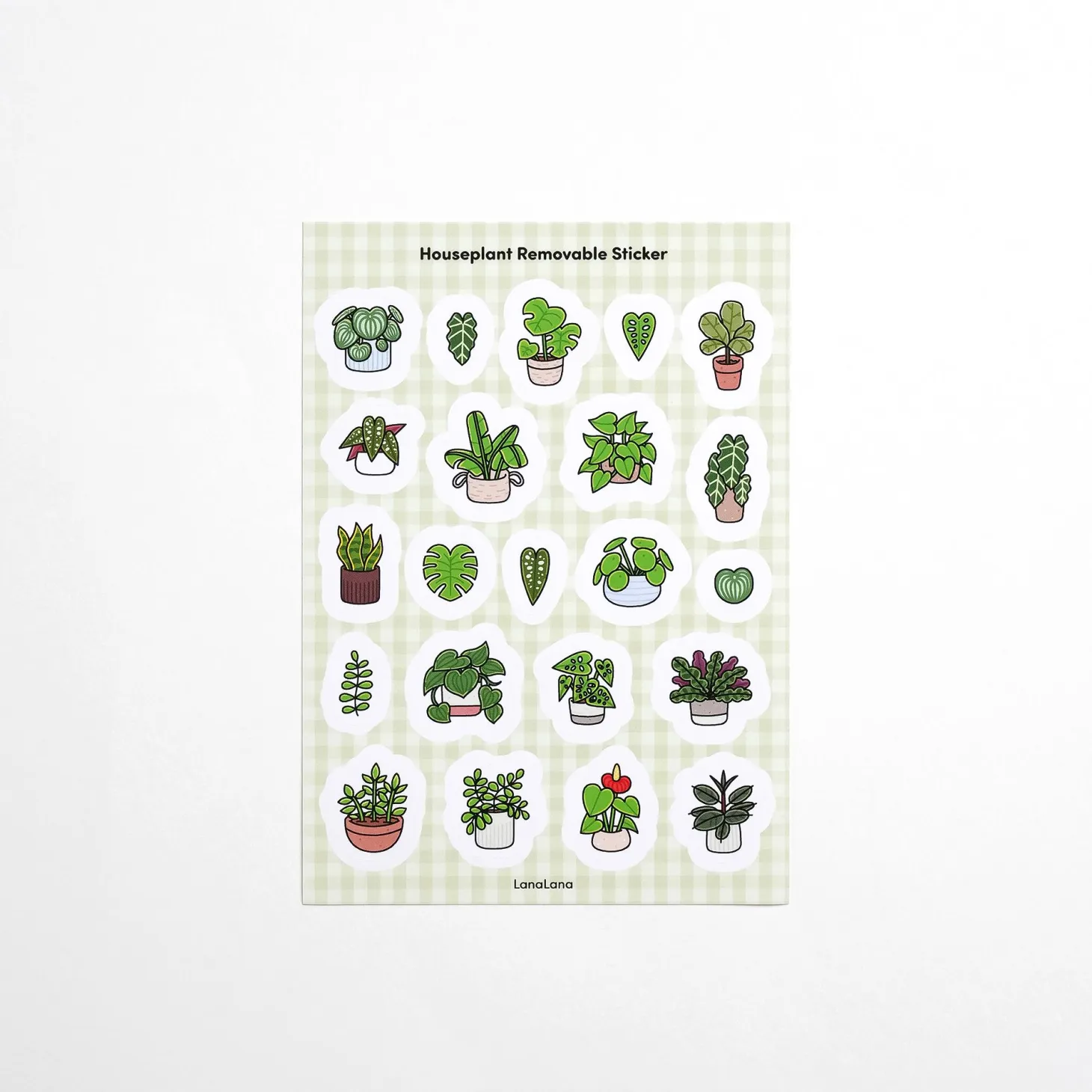 Houseplant Deco Sticker