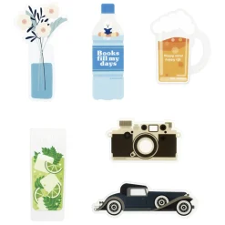 Illustration Clear Bookmark