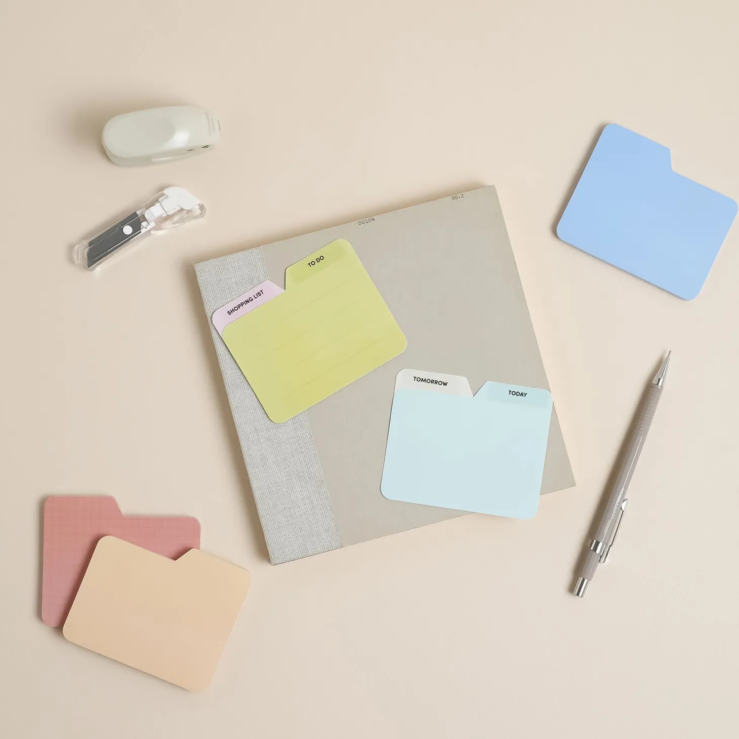 Index File Folder Sticky Note