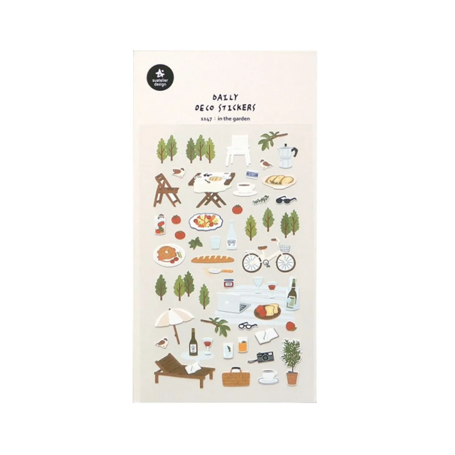 In the Garden Deco Sticker
