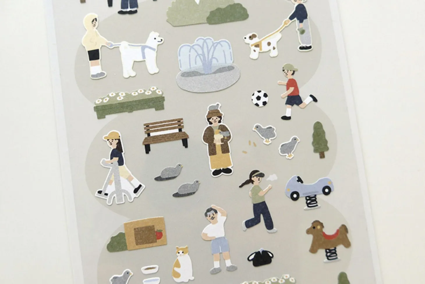 In the Park Deco Sticker