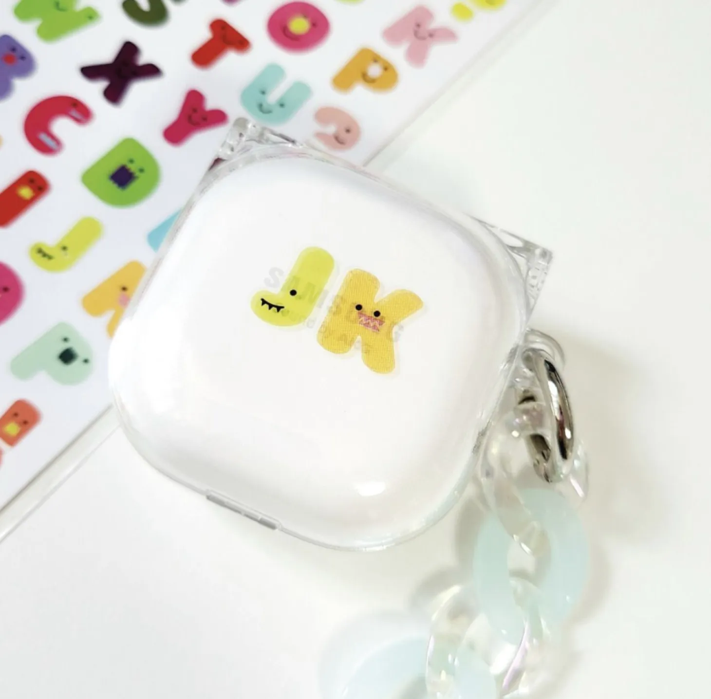 Jelly Alphabet PVC Deco Sticker