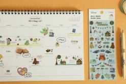 Jelly Bear Slim Diary Sticker v1