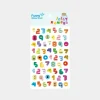 Jelly Number Epoxy Deco Sticker