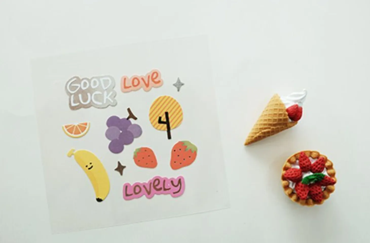 Juicy Fruit Deco Sticker Set