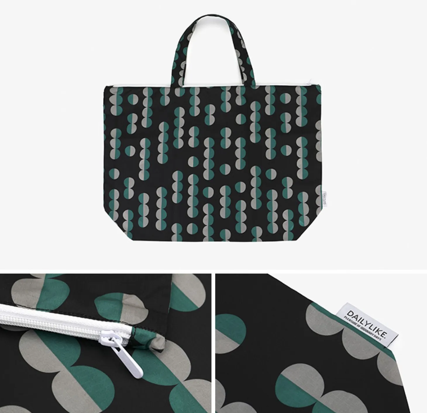 Jumbo Pattern Lightweight Shoulder Bag