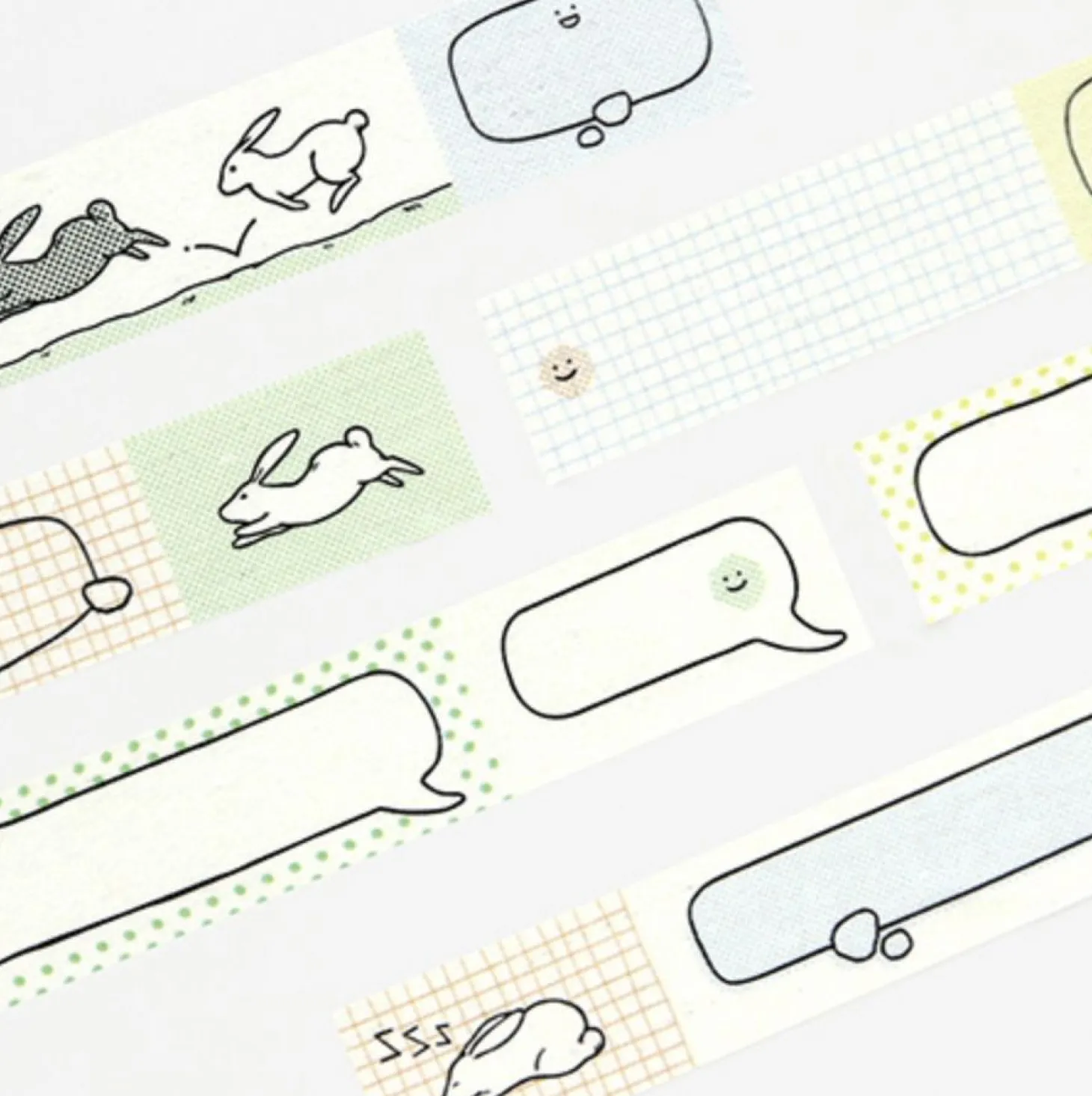 Jumping Rabbit Masking Tape