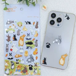 Kawaii Bunny Puffy Sticker