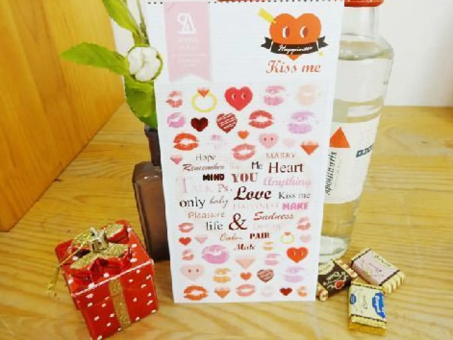 Kiss Me Deco Sticker