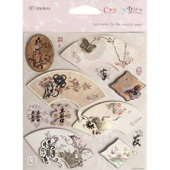 Korean Traditional 3D Deco Sticker