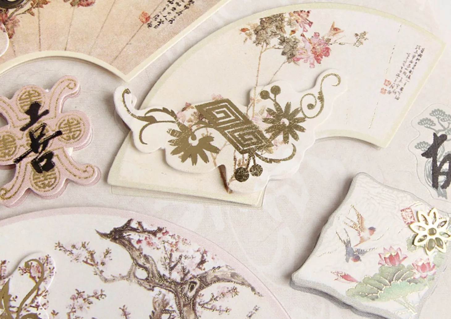 Korean Traditional 3D Deco Sticker