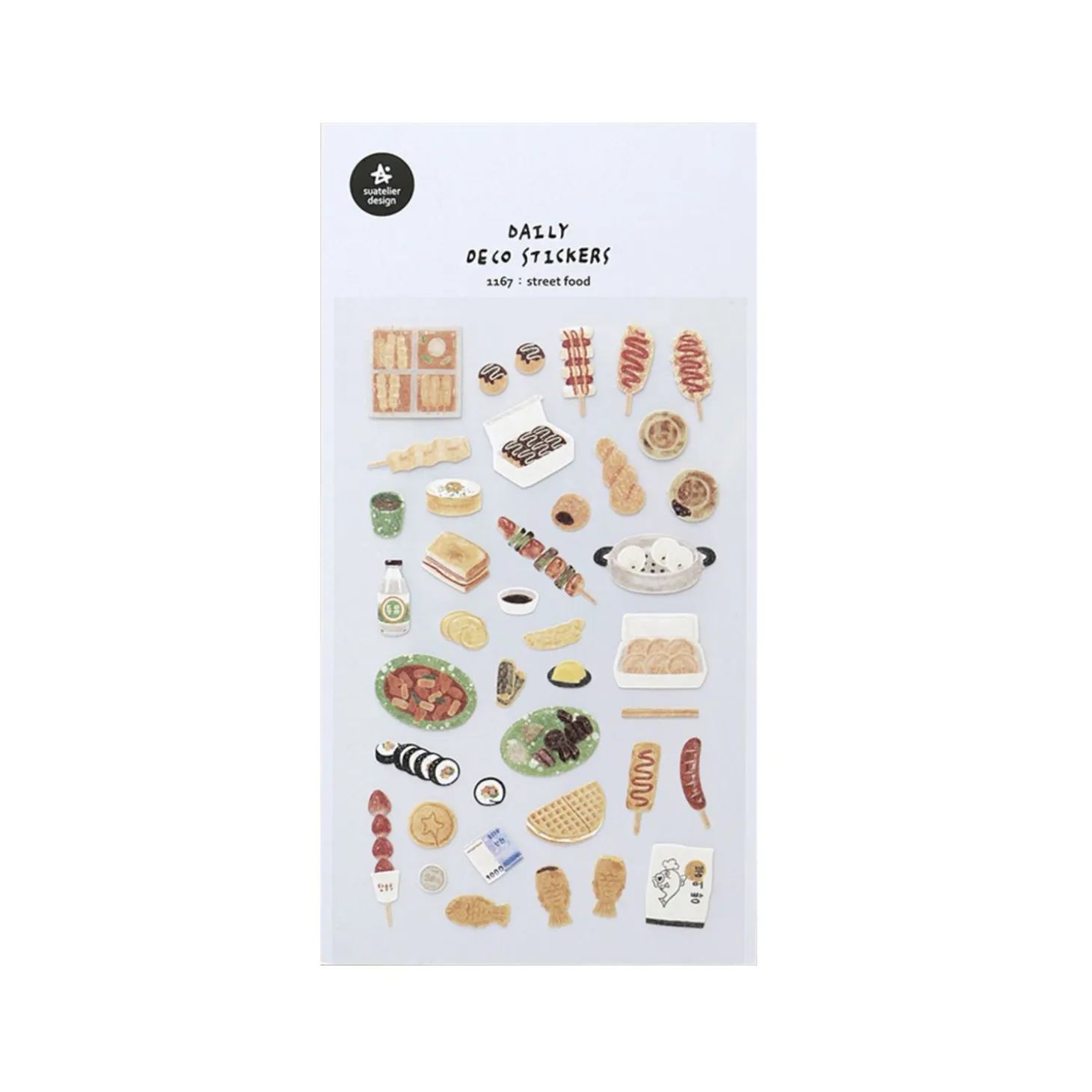 K-Street Food Deco Sticker