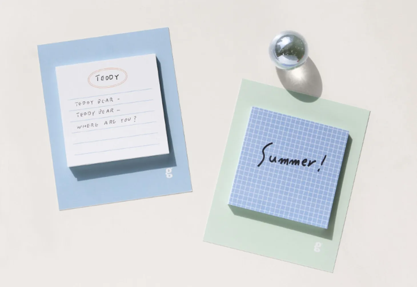 Lake Square Sticky Note
