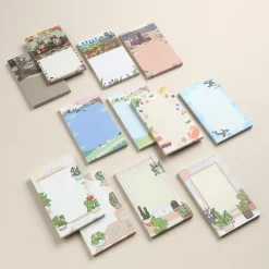 Lana & Tuxedo Cat Memo Pad