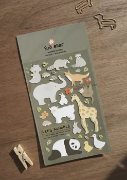 Land Animal Deco Sticker