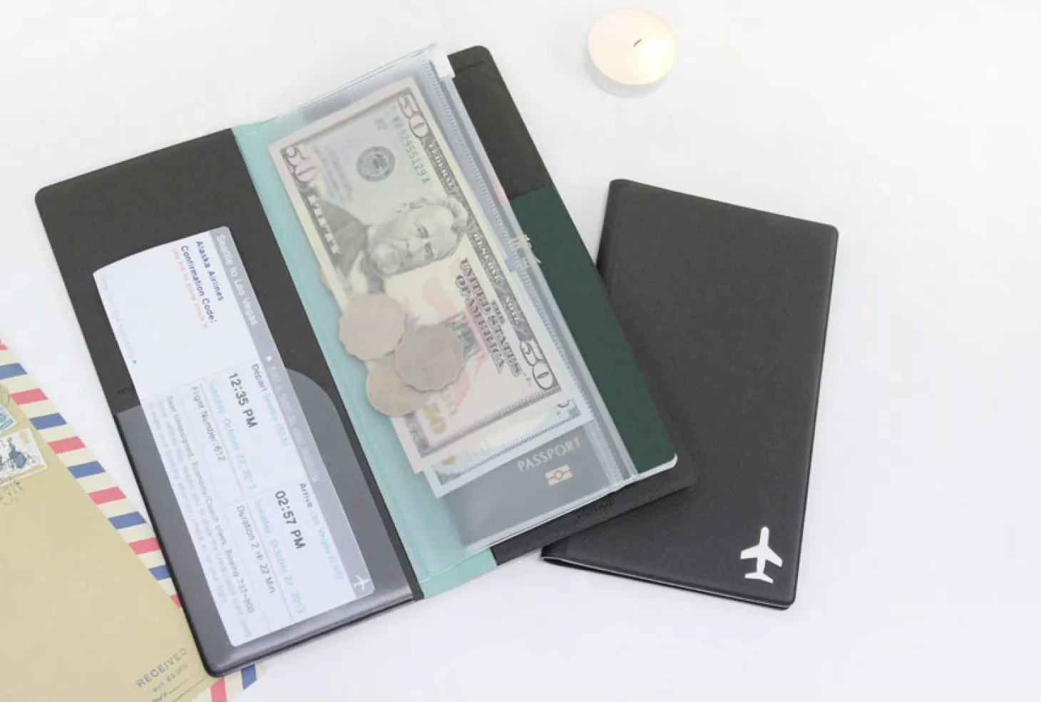 Large Anti Skimming Passport Case