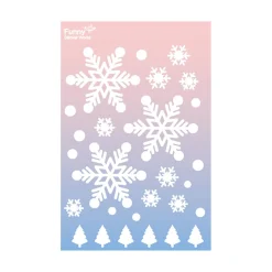 Large A4 Snowflake Felt Deco Sticker