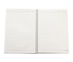 Large Cloud Spiral Lined Notebook