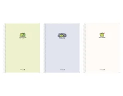 Large Frog Spiral Lined Notebook