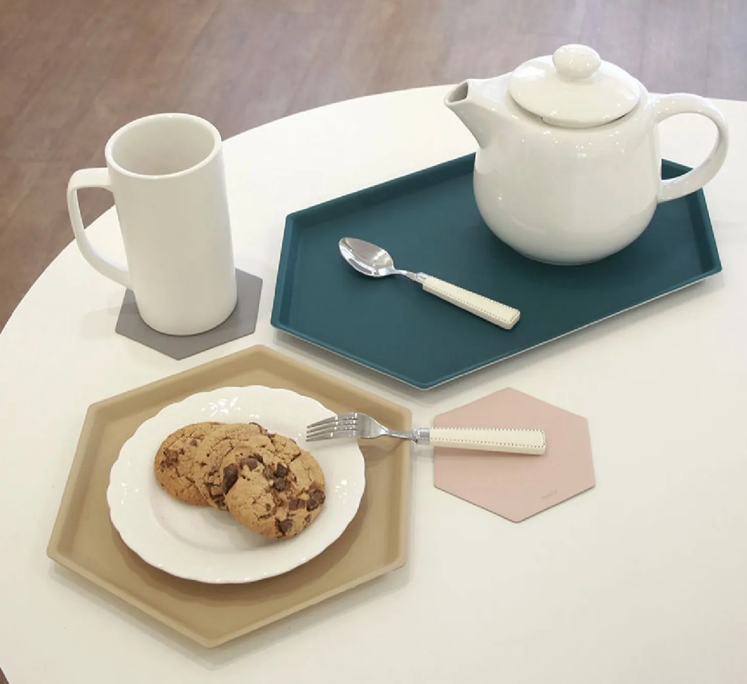 Large Hexagon Puzzle Tray