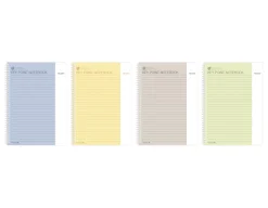 Large Key Point Spiral Lined Notebook