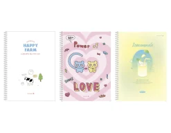 Large Muje C Spiral Lined Notebook