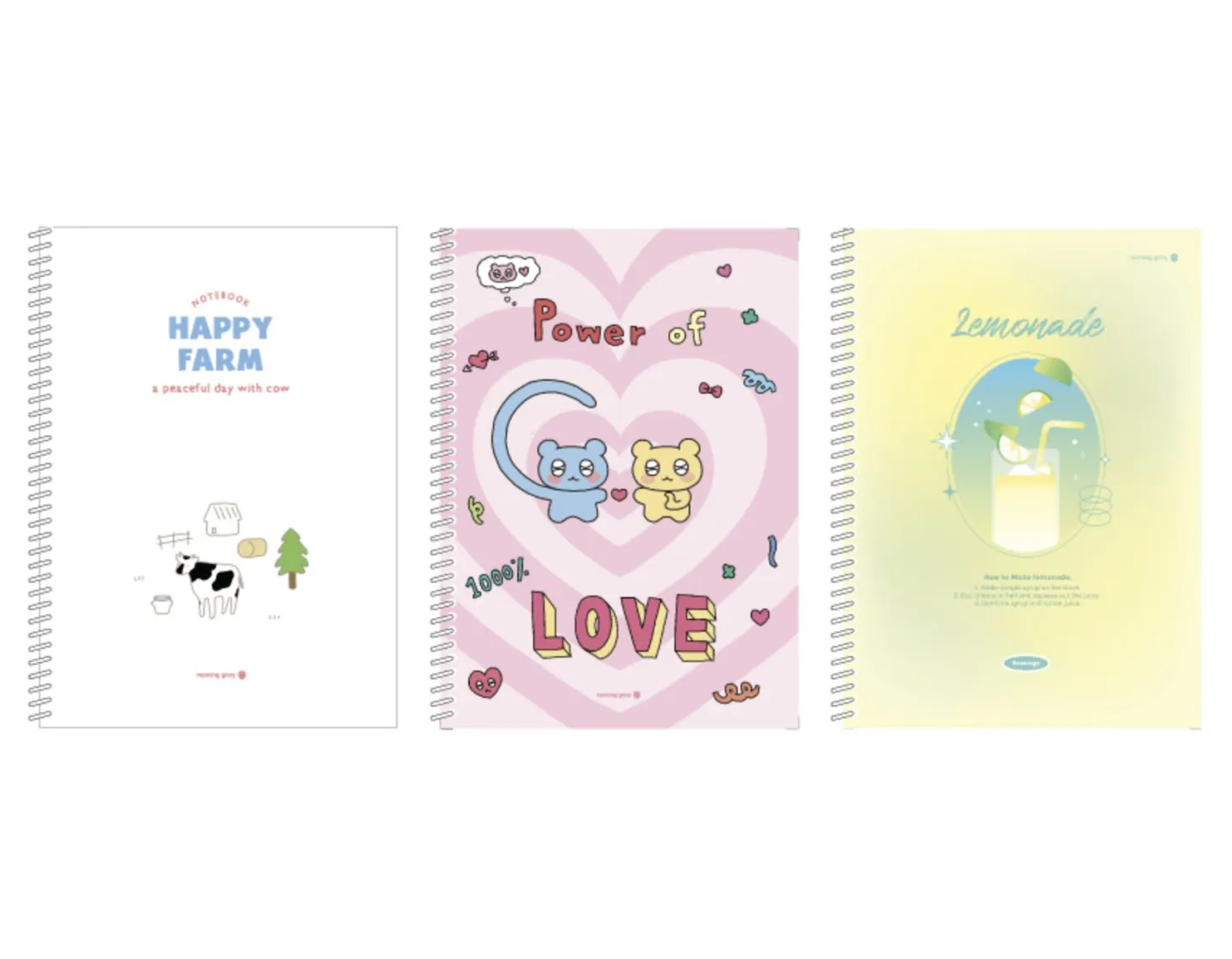 Large Muje C Spiral Lined Notebook