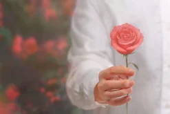 Large Rose Sticky Note