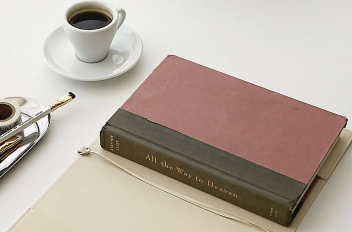 Large Vegan Leather Book Cover