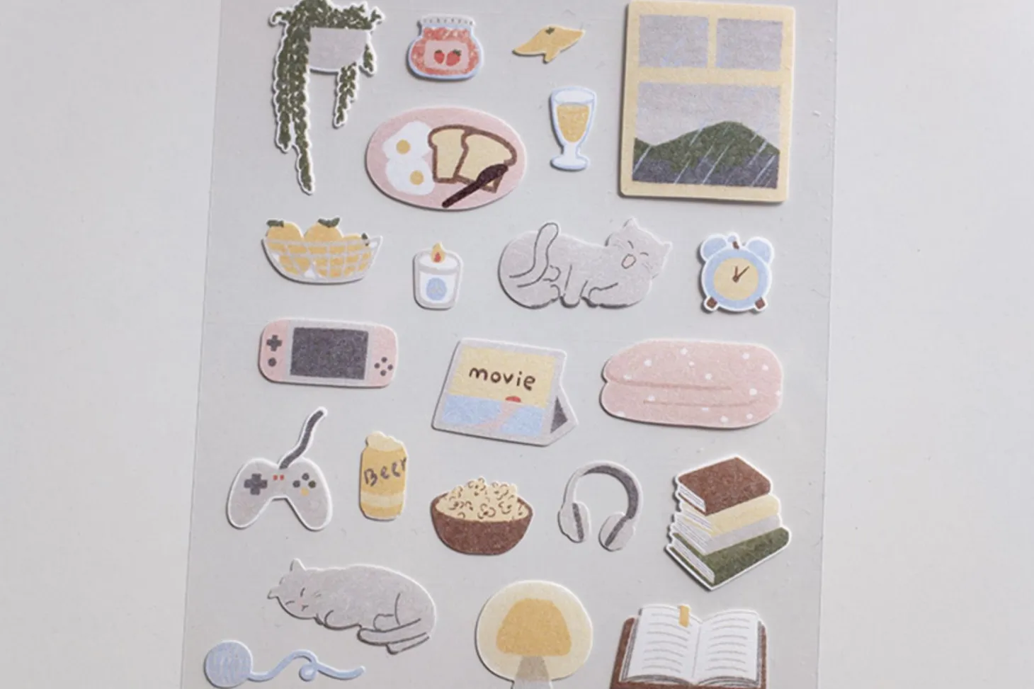 Lazy Sunday Deco Sticker