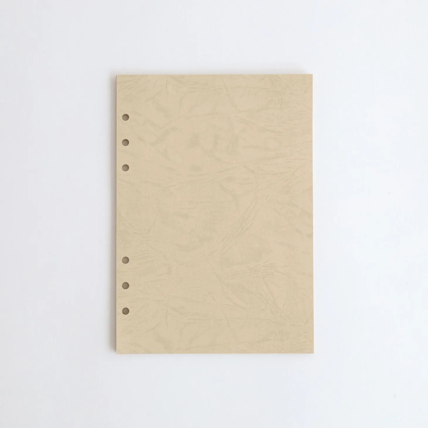 Leatherlike 6 Ring A5 Plain Note Refill