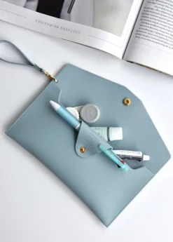 Leather Strap Pen Pouch