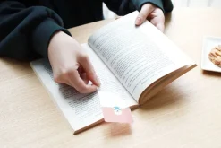 Let's Read Transparent Bookmark