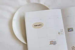 Lettering Months Masking Tape